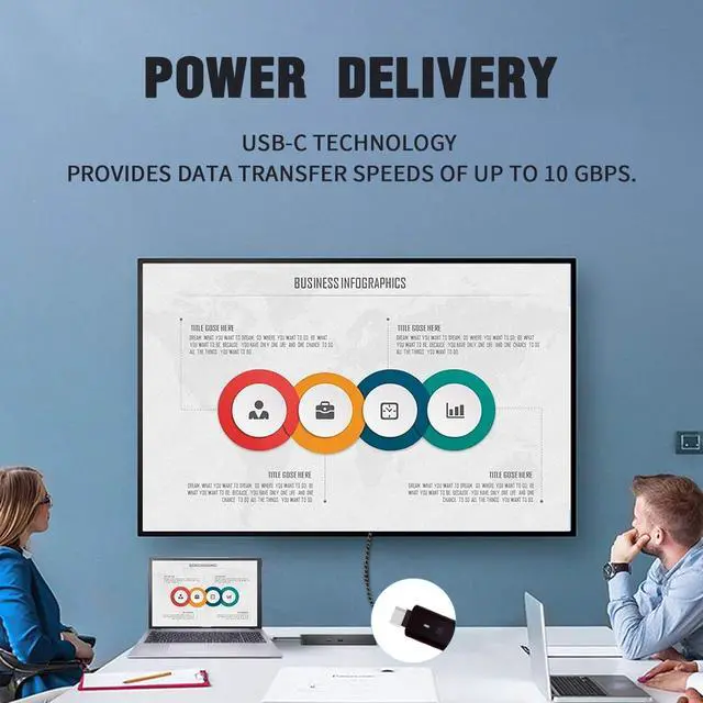 Alt view image 3 of 4 - Dell Docking Station WD19 130W, Performance Dock WD19 with 130W Power Adapter + 90W Power Delivery + HDMI Cable + DisplayPort Cable