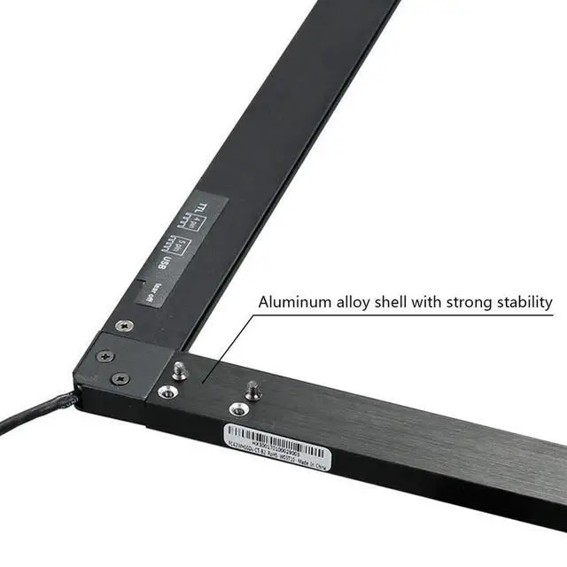 Alt view image 2 of 4 - 40 inch Infrared Touch Overlay 10 Points IR Touch Frame with USB Interface Free-Drive Plug and Play