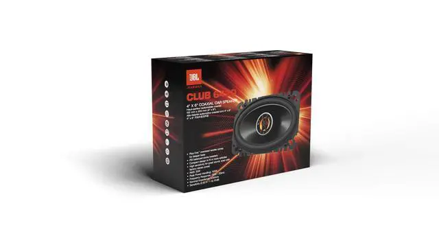 Alt view image 5 of 5 - Club 6420 4x6" 70W RMS Club Series 2-Way Coaxial Car Speakers