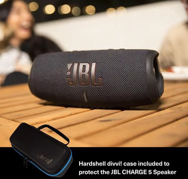 Alt view image 2 of 4 - Charge 5 (Red) + Bundle with divvi! Protective Hardshell Case (Black)