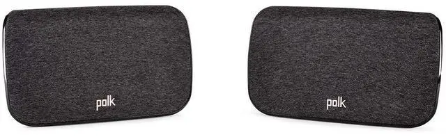 Main image of SR2 Wireless Surround Sound Speakers for Select Polk React and Magnifi Bars - Wireless Surround Sound System for TV, Easy Setup, Multiple Placement Options, 2 Count (Pack of 1)