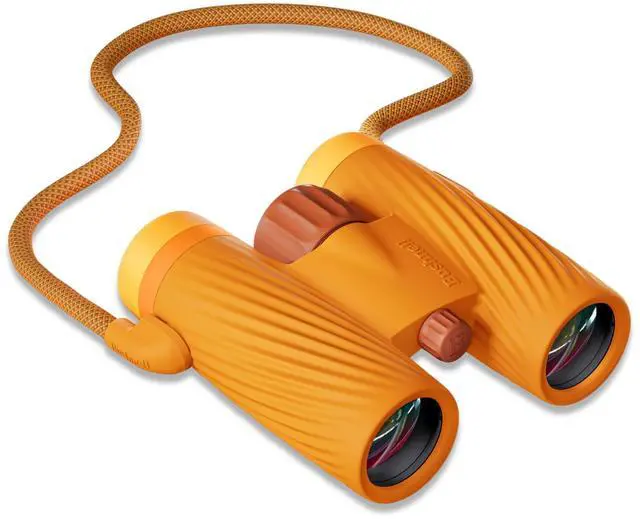 Main image of A3 10x32 Compact Binoculars for Adults & Kids, Waterproof, Fogproof, 10X Magnification, Fully Multi-Coated Lenses & Rubber Armor - Sunset Orange