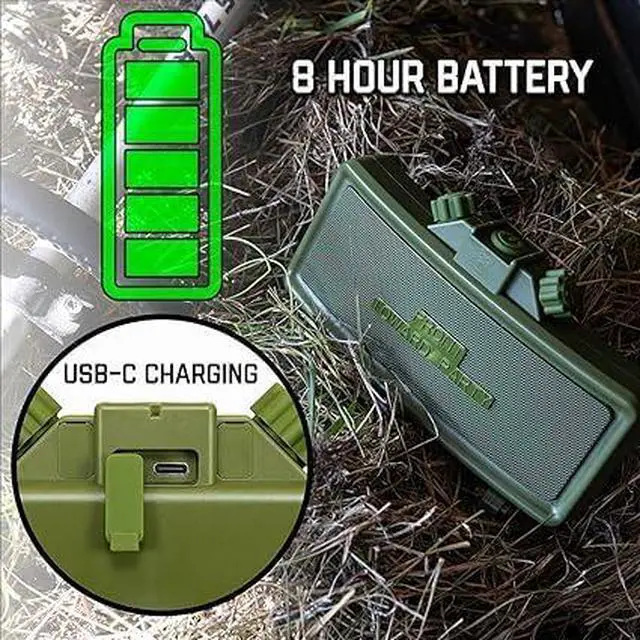 Alt view image 3 of 4 - Claymore Portable Bluetooth Speakers | Stereo Sound, Loud Speakers, Hi-Fi Audio | Waterproof, Dustproof, Shockproof Indoor and Outdoor Speaker, Beach, Pool Parties, Camping