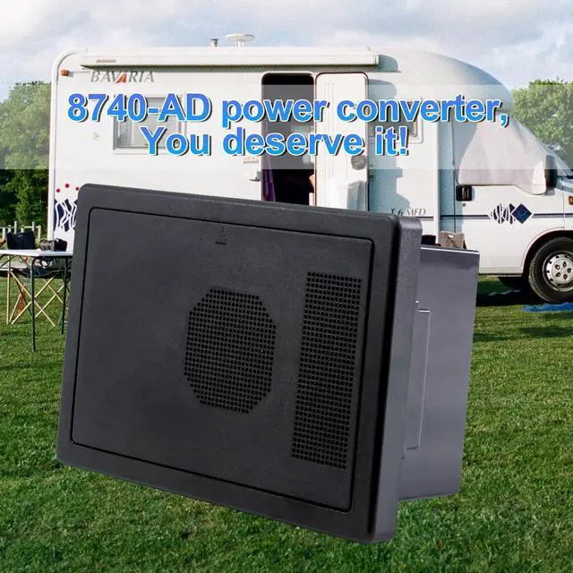 Alt view image 4 of 4 - WF-8740-AD Power Converter/Charger, Black 40 Amp Power Center, 40 amp wf-8700 Series rv Converter Battery Chargers for rv,Camper,caravans,Travel Trailer wf-8740