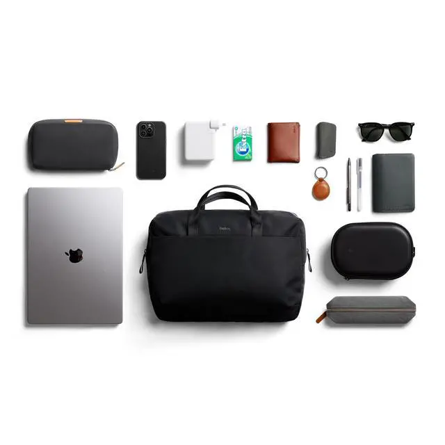 Alt view image 6 of 6 - Via Work Bag (14L laptop messenger bag) - Black