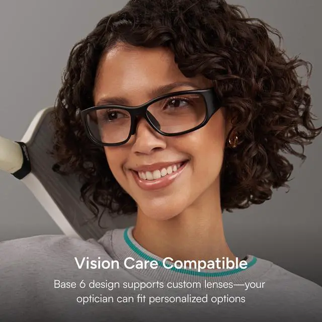 Alt view image 6 of 6 - Nitrous Shift Smart Eyewear Powered by Lucyd - Photochromic Adaptive Lens - HiFi Bluetooth Sport Glasses
