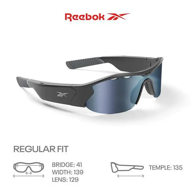Alt view image 2 of 4 - Octane Smart Audio Sunglasses Powered by Lucyd | Silver Mirror Polarized Lens | HiFi Bluetooth Active Eyewear