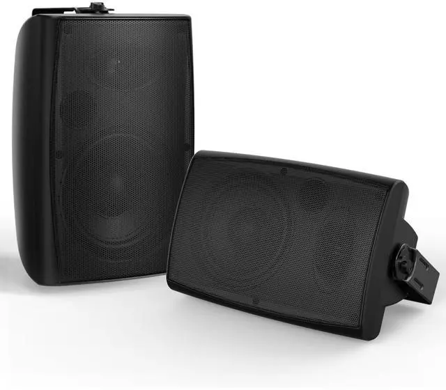 Main image of 8-Inch 600W Outdoor Bluetooth Speakers Waterproof Wired, Wall-Mount Waterproof Speaker System Ideal for Large Spaces (Commercial Areas, Spacious Backyards, Auditorium)