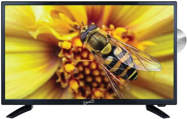 Main image of SC-2212 22-Inch HDTV with Stunning 1080p Quality, Vibrant Colors, DVD Player, HDMI, USB, PC Monitor and AC/DC Compatibility - Perfect RV & Kitchen TV