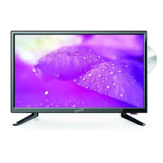 Alt view image 4 of 4 - SC-2212 22-Inch HDTV with Stunning 1080p Quality, Vibrant Colors, DVD Player, HDMI, USB, PC Monitor and AC/DC Compatibility - Perfect RV & Kitchen TV