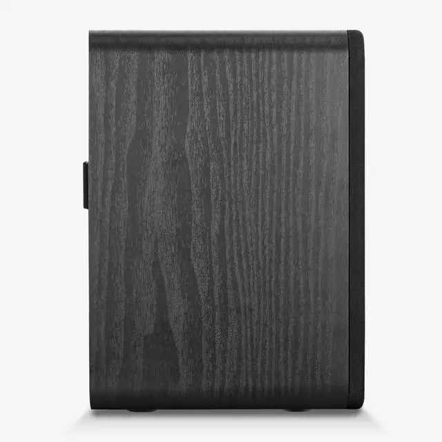 Alt view image 4 of 4 - Passive Bookshelf Speakers for Record Player, Stereo Speakers with 4 Inch Woofer and Silk Dome Horn Tweeter for Turntable, Surround Sound System,PC and TV, Wall Mountable