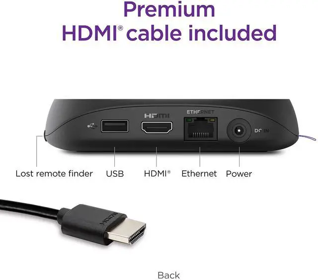 Alt view image 3 of 4 - Ultra | Streaming Device HD/4K/HDR/Dolby Vision with Dolby Atmos, Bluetooth Streaming, and Voice Remote with Headphone Jack and Personal Shortcuts, includes Premium HDMI® Cable