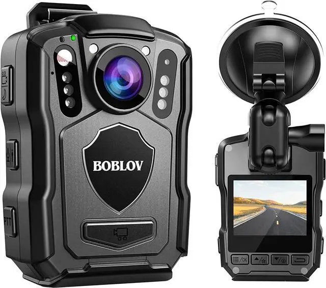 Main image of M5 Body Camera, 2K Police Body Cam for Law Enforcement, 4200mAh for 12 Hours Body Cameras with Audio and Video Recording, Mini Body Camera IP67 Waterproof 2M Anti-Drop (64GB-NOGPS Style)