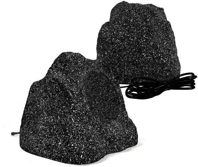 Main image of 8" Outdoor Rock Bluetooth Speakers Waterproof Powerful 600 Watt Deep Bass All Weather Durable for Outdoor Garden Pool Patio Deck Porch BBQ (1 Pair)