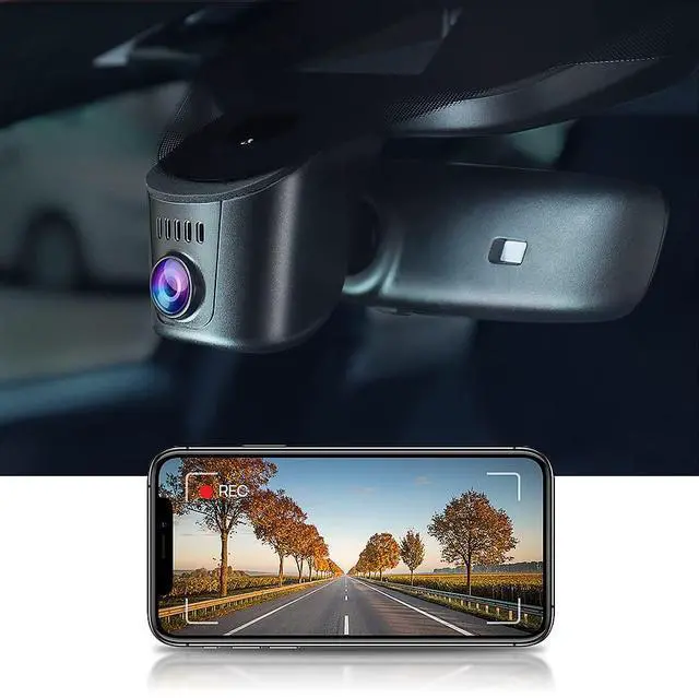Main image of 4K Dash Cam Suitable for Porsche 911 992 Cayenne 9YA 9Y0 9Y3 Panamera 971 Taycan (Model A), OEM Look, 2160P UHD Video, Built-in WiFi & APP, Loop Recording, Parking Sensor, 64GB Card