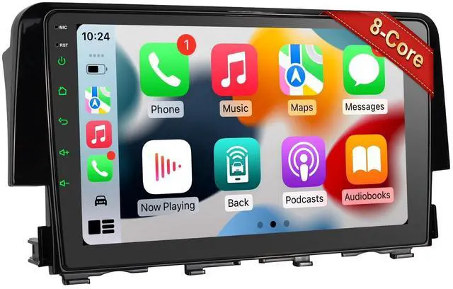 Main image of Car Stereo 64G Radio for Honda 2016 2017 2018 2019 2020 2021 with Wireless Carplay & Android Auto,9.2 Inch 1080P Touch Screen for Civic Radio with Android 13 Bluetooth GPS Navi Mirror Link SWC