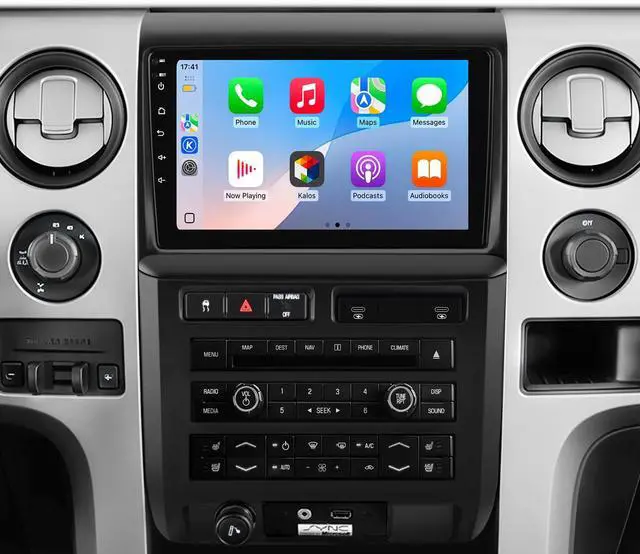 Main image of 5G WiFi Car Radio Stereo for Ford F150 2009-2012,9" HD IPS Touch Display,Wireless CarPlay/Android Auto,GPS DSP RDS,Upgrade Bluetooth 5.0 AM/FM Stereo 2GB RAM 32GB ROM High-end