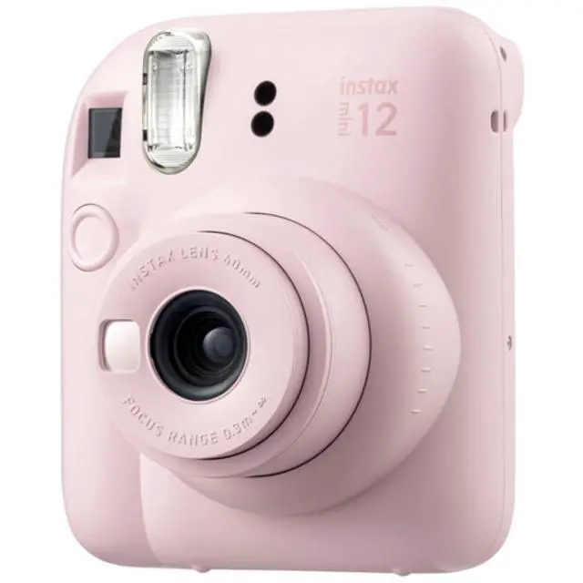 Alt view image 3 of 4 - INSTAX Mini 12 Instant Film Camera | Blossom Pink Bundled with INSTAX Mini Instant Film |40 Exposures + Instax Accessory Bundle + AA Batteries + Cleaning Cloth (10 Items)