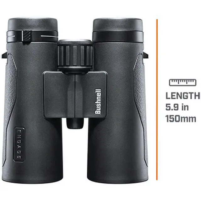 Alt view image 3 of 4 - Engage X 10x42mm Binoculars, IPX7 Waterproof and Lightweight Binoculars for Hunting, Travel, and Camping