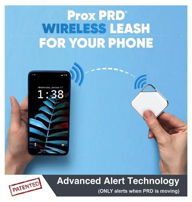Alt view image 3 of 4 - Prox PRD - Phone Separation Alert Device | Stop Forgetting or Leaving Phone Behind at Home, Work, Restaurant, or Car | Proximity Alert Notification Approx 50-150ft | Stay Connected | No Subscription