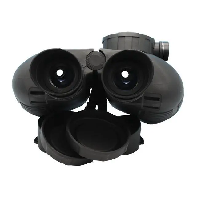 Alt view image 3 of 4 - 7x50 HD Waterproof Military Marine Binoculars w/Internal Rangefinder & Compass for,Bird Watching,Boating and More(Black)