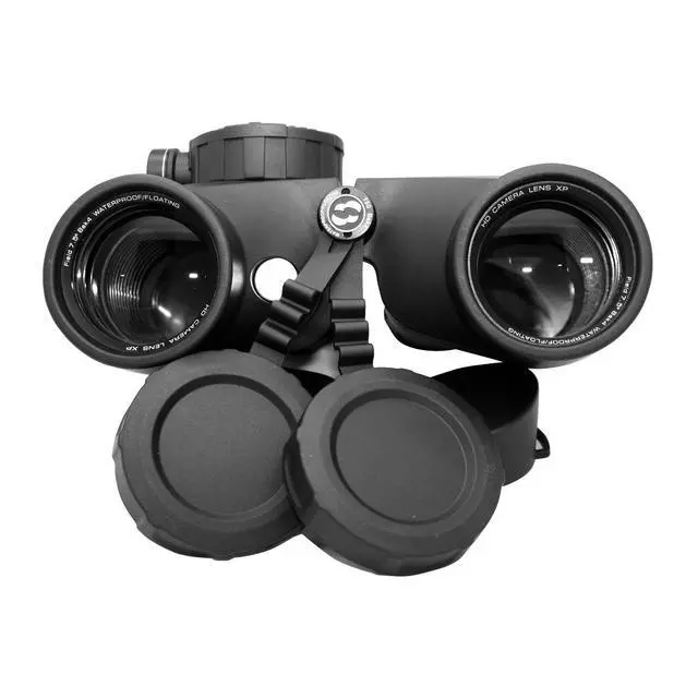 Alt view image 4 of 4 - 7x50 HD Waterproof Military Marine Binoculars w/Internal Rangefinder & Compass for,Bird Watching,Boating and More(Black)