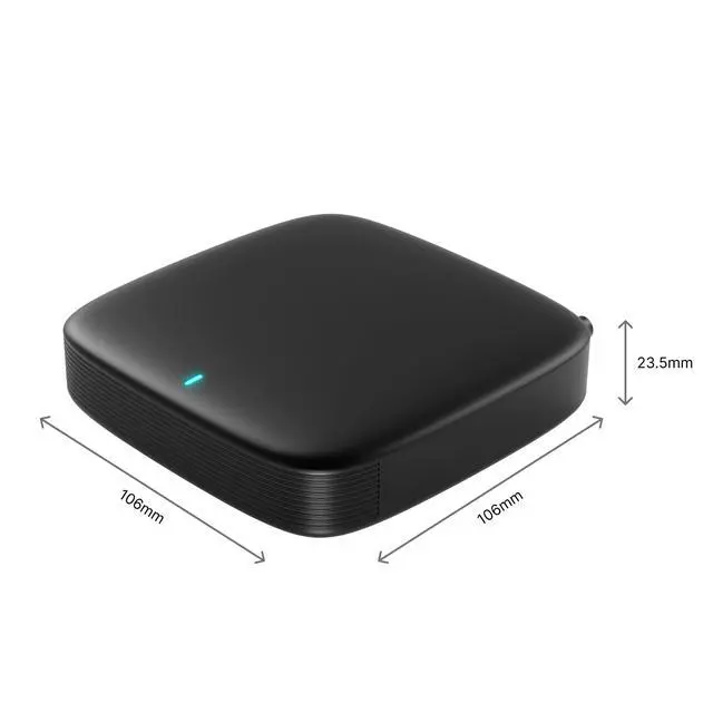 Alt view image 4 of 4 - MAG555 Streaming Media Player Google TV - 4K Ultra HD, HDR, Dual-Band Wi-Fi, HDMI 2.1 & AV Output