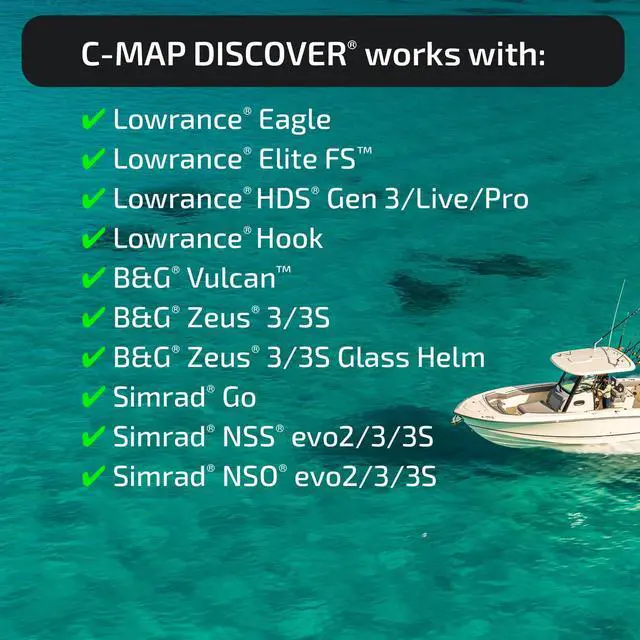 Alt view image 3 of 6 - Discover North America Lakes US/Canada Map Card for Marine GPS Navigation | /for Marine GPS Navigation
