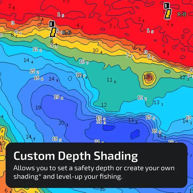 Alt view image 6 of 6 - Discover North America Lakes US/Canada Map Card for Marine GPS Navigation | /for Marine GPS Navigation