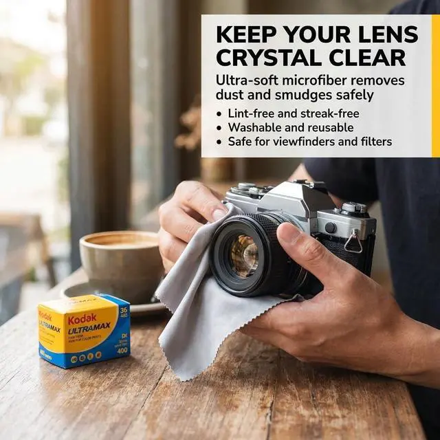Alt view image 6 of 6 - Ultramax 400 35mm Film - 3 Packs of 36 Exposure Rolls for 35mm Cameras Bundled with The Tudak Store Microfiber Cloth - 108 Exposures, ISO 400 Color Negative Film for 35mm Film Camera