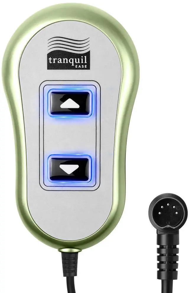 Main image of Upgraded Tranquil Ease 11560UX & 11560 5 Pin Lift Chair Remote Fit for Inseat, Best Home Furnishings Lift Chairs, Lighted Hand Control, Power Recliner Switch Two-Year Replacement (Green)