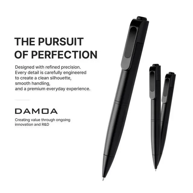 Alt view image 4 of 6 - DAMOA 4K UHD Body Camera Pen, Portable Wearable Recording Camera with Clip, 75° Wide-Angle Lens, USB-C Charging, MicroSD Storage Support, Compact Video Recorder for Work, Travel, Meetings
