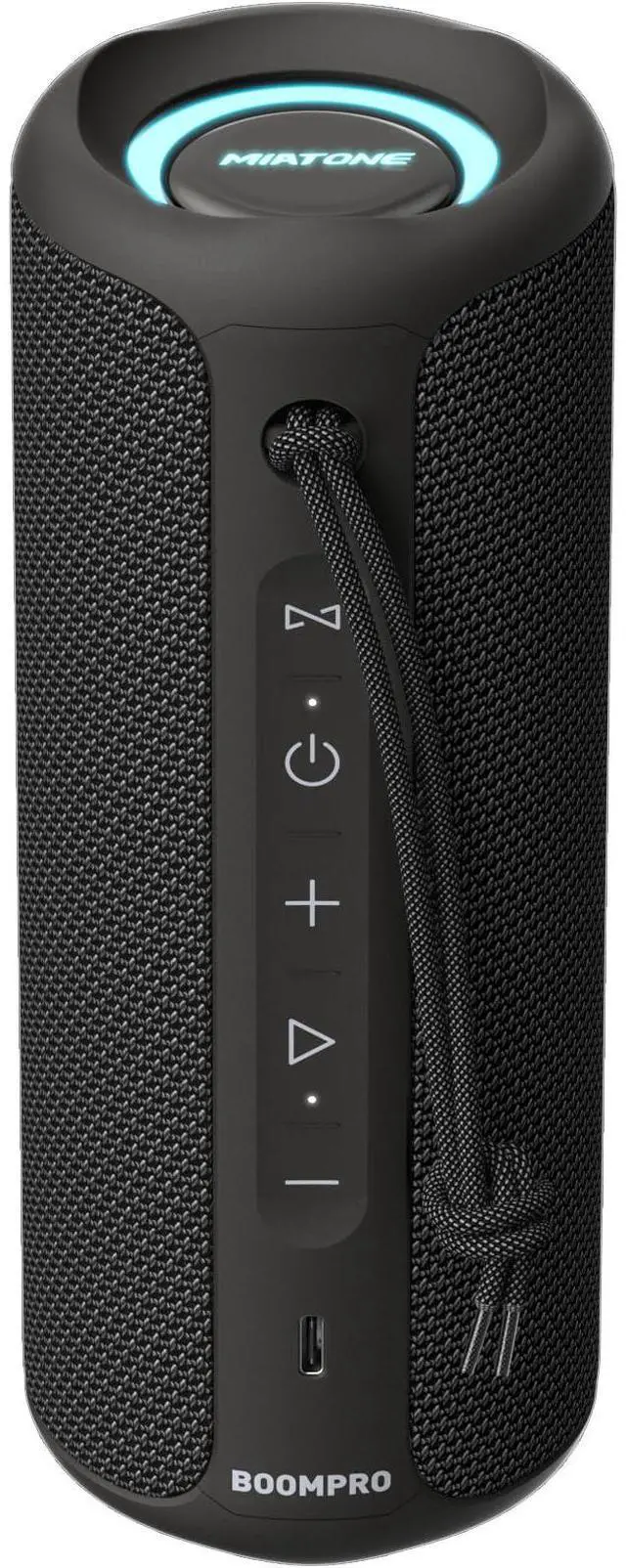 Main image of Bluetooth Speaker 36W TWS Portable Speaker with Stereo Sound Bass USB Type C Outdoor, 5000mAh 24H Playtime for Present, Boy Gifts (Black)