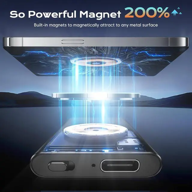 Alt view image 3 of 6 - 72GB Magnetic Voice Activated Recorder - (7000 Hours) Digital Voice Recorder with Playback, Dictaphone Recording Device Portable Tape Recorder with DSP 5.0-AI Noise Reduction for Work Lectures Meeting