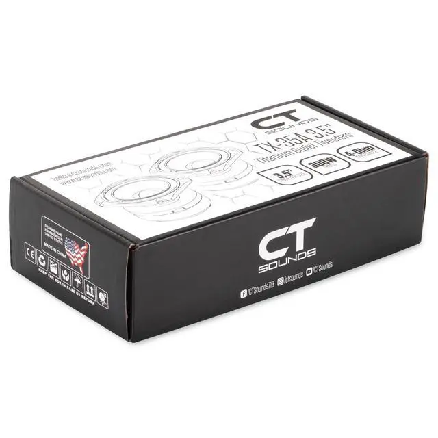 Alt view image 6 of 6 - TX-35A 3.5 600-Watt Titanium Super Tweeters, Pair