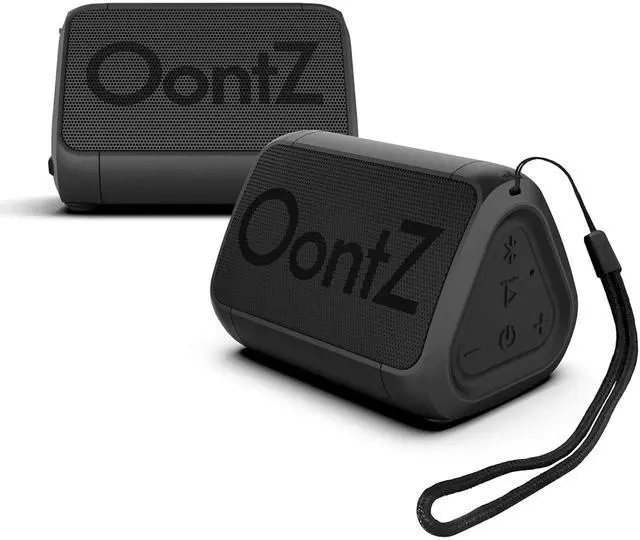 Main image of OontZ Angle Solo Compact Bluetooth Speakers, 2-Pack, 14-Hour Playtime | Compact 5W Bluetooth speaker with clear sound, 14-hour playtime, 100-ft range, IPX5, mic, AUX Input and USB-C Charging Cable