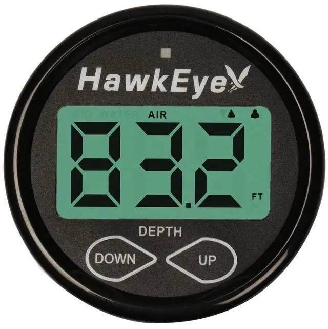 Alt view image 2 of 6 - DT2BX-TM In-Dash Depth Sounder with Air and Water Temperature (Includes Transom Mount Transducer)