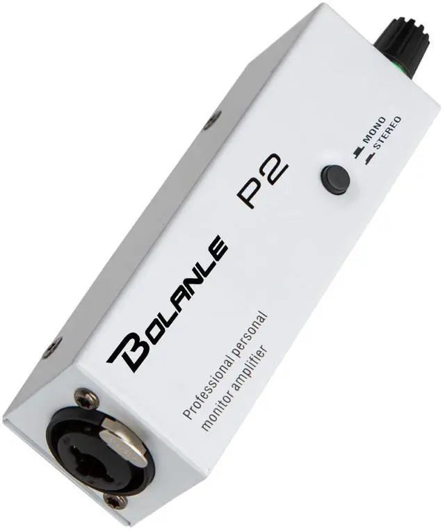 Main image of P2 Portable in-Ear Monitor Amplifier, XLR/TRS Stereo/Mono Switch | Built-in belt clip + line out for mixer connection - ideal for stage and rehearsal