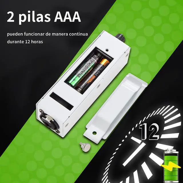 Alt view image 2 of 6 - P2 Portable in-Ear Monitor Amplifier, XLR/TRS Stereo/Mono Switch | Built-in belt clip + line out for mixer connection - ideal for stage and rehearsal