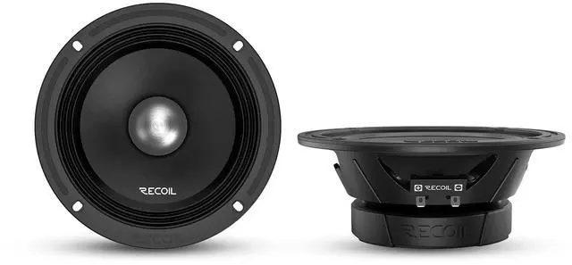 Main image of MS65-4P 6.5-Inch Midrange Pro Audio Car Speakers Door Speakers | Premium Quality 600 Watts Max Pair 4Ohm, 1.5-Inch High Temperature Kapton Voice Coil