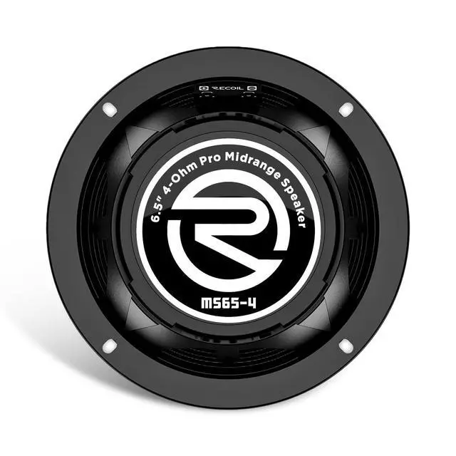 Alt view image 4 of 6 - MS65-4P 6.5-Inch Midrange Pro Audio Car Speakers Door Speakers | Premium Quality 600 Watts Max Pair 4Ohm, 1.5-Inch High Temperature Kapton Voice Coil