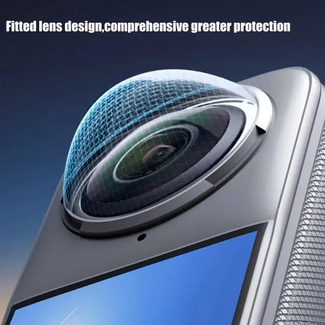 Alt view image 6 of 6 - Premium Lens Guards for Insta360 X4 | Upgraded Optical Performance Scratch-resistant Higher Transparency Tempered Glass Lens Protectors 10H Hardness