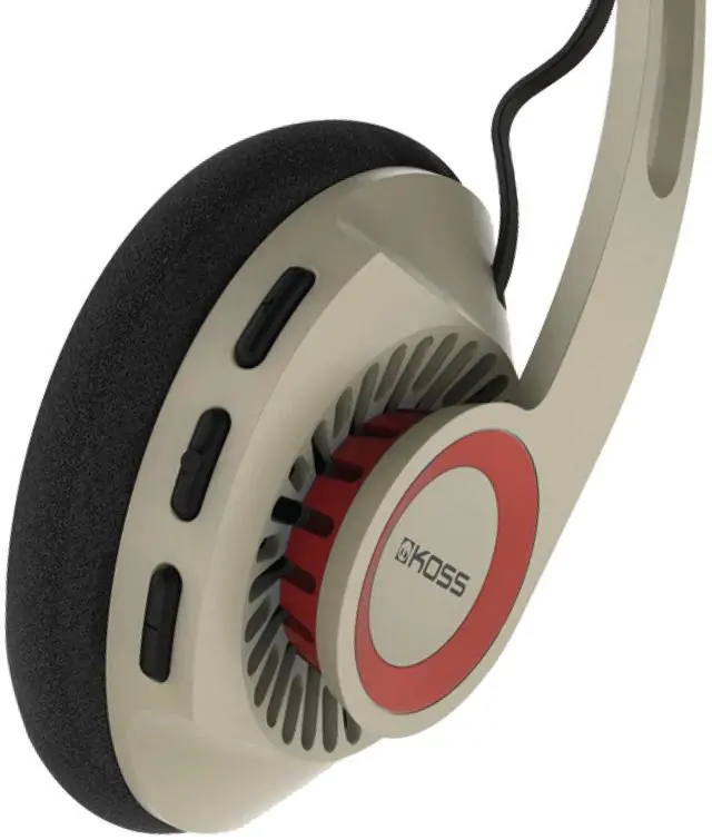 Alt view image 2 of 6 - KPH30 Wireless Bluetooth Retro Style On-Ear Headphones, Rhythm Beige | 20+ Hour Battery Life, USB-C Charging, Microphone