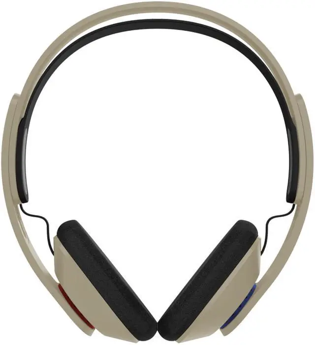 Alt view image 3 of 6 - KPH30 Wireless Bluetooth Retro Style On-Ear Headphones, Rhythm Beige | 20+ Hour Battery Life, USB-C Charging, Microphone