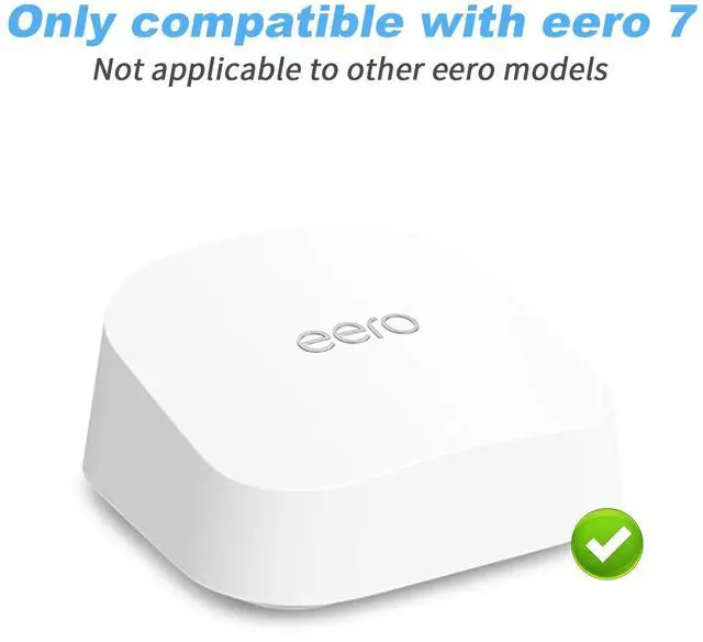 Main image of Outlet Wall Mount Compatible with eero 7, 3 Pack | No Drill, Hidden Cable Management, Neat Setup, Saves Space, Compatible with eero 7 Dual-Band Mesh Wi-Fi 7 Router