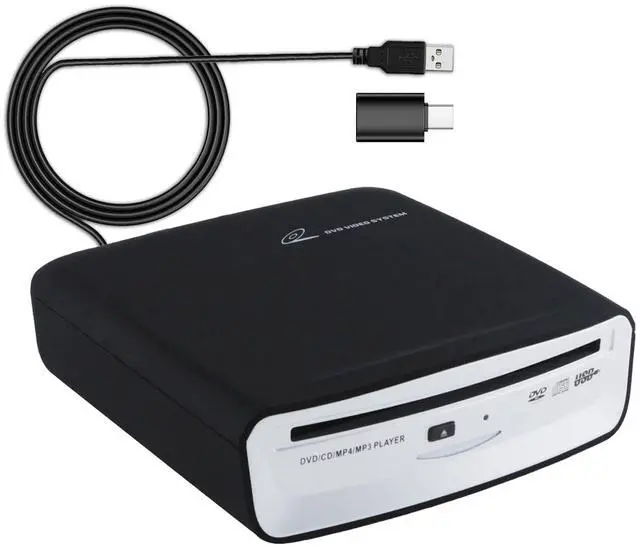 Main image of USB External Car Universal CD Player USB Connection Portable CD Player for Car Android Navigation/TV/MacBook pro/Laptops Desktops with Plug and Play