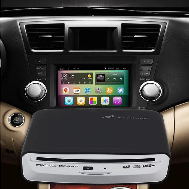 Alt view image 4 of 6 - USB External Car Universal CD Player USB Connection Portable CD Player for Car Android Navigation/TV/MacBook pro/Laptops Desktops with Plug and Play