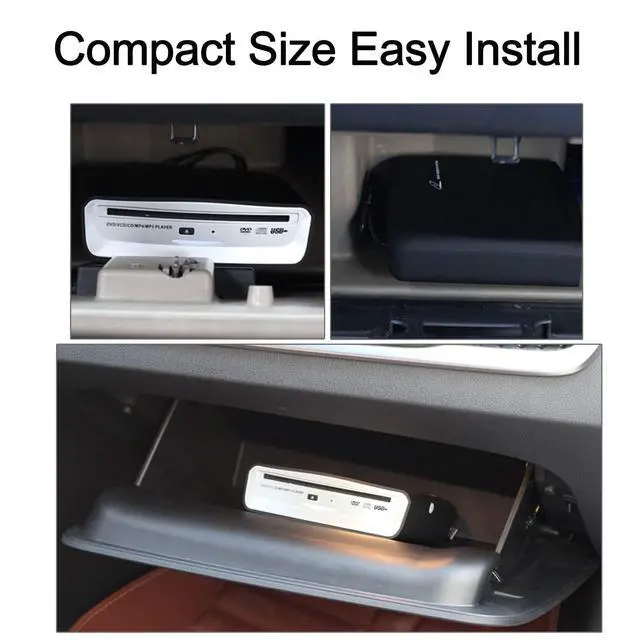Alt view image 6 of 6 - USB External Car Universal CD Player USB Connection Portable CD Player for Car Android Navigation/TV/MacBook pro/Laptops Desktops with Plug and Play