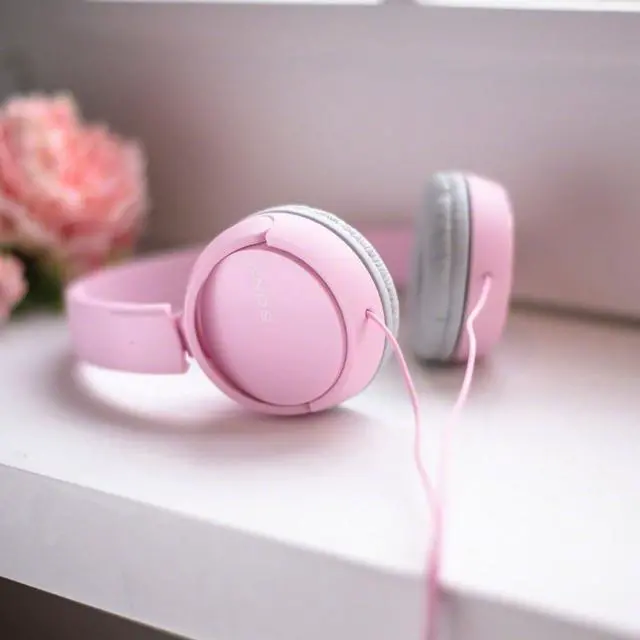 Alt view image 4 of 4 - ZX Series Stereo Headphones (Rose)