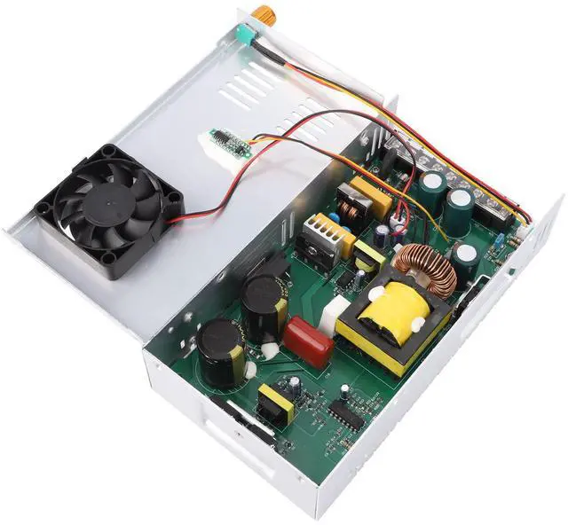 Alt view image 5 of 6 - 48V Power Supply, AC to DC Converter 0-48V 10A 480W Variable Power Supply, AC to DC Adapter Low Voltage Transformer for Landscape Lights LED Adapter Lab CCTV